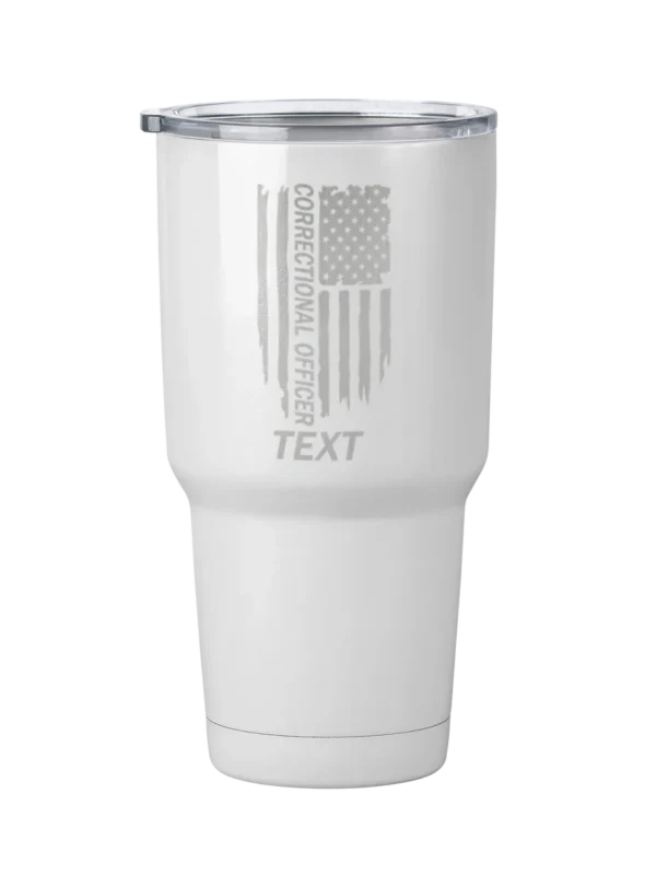 Fox Lake Distressed 30oz Tumbler - Image 5