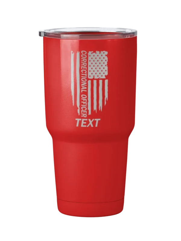 Fox Lake Distressed 30oz Tumbler - Image 6