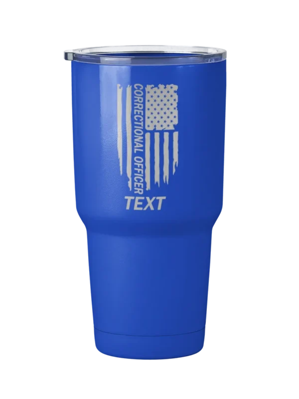 Fox Lake Distressed 30oz Tumbler - Image 7