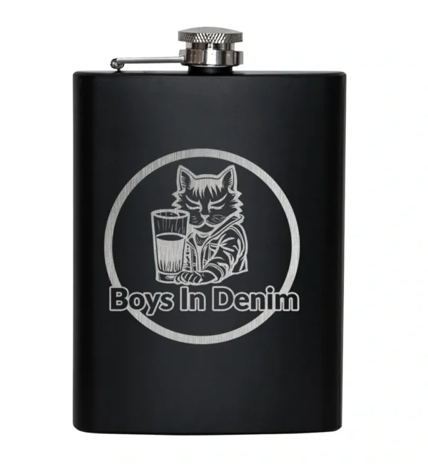 Boys In Denim Flask