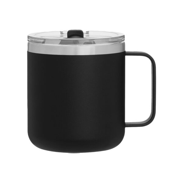 12oz Black Coffee Mug