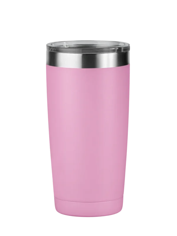 pink tumbler