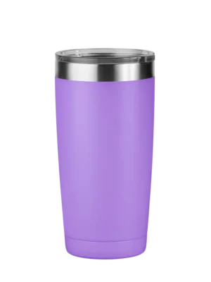 purple tumbler