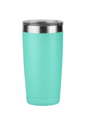 teal tumbler